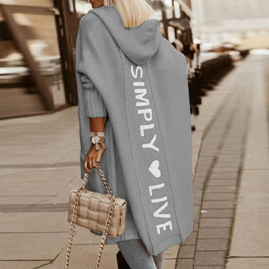 Simply Live Hooded Oversized Cardigan